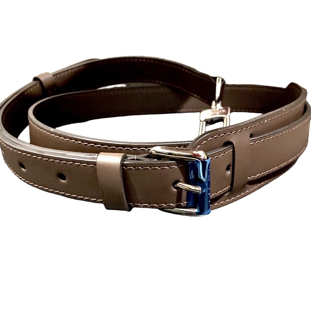 LOUIS VUITTON Mocha Dark Brown Epi Alma with Shoulder Strap Palladium Hardware - Picture 14 of 17